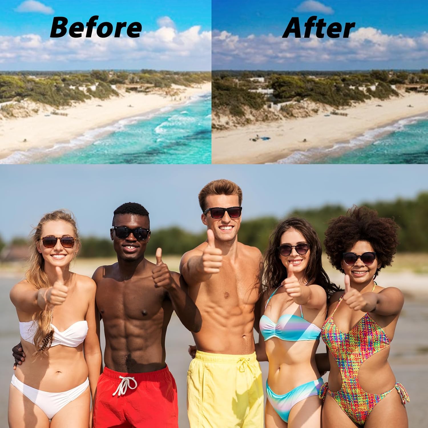 72 Pairs Party Sunglasses,Bulk Retro Sunglasses for Adults with UV Protection for Summer Pool Beach Party,Outdoor Activities and Classroom Prize - Image 6