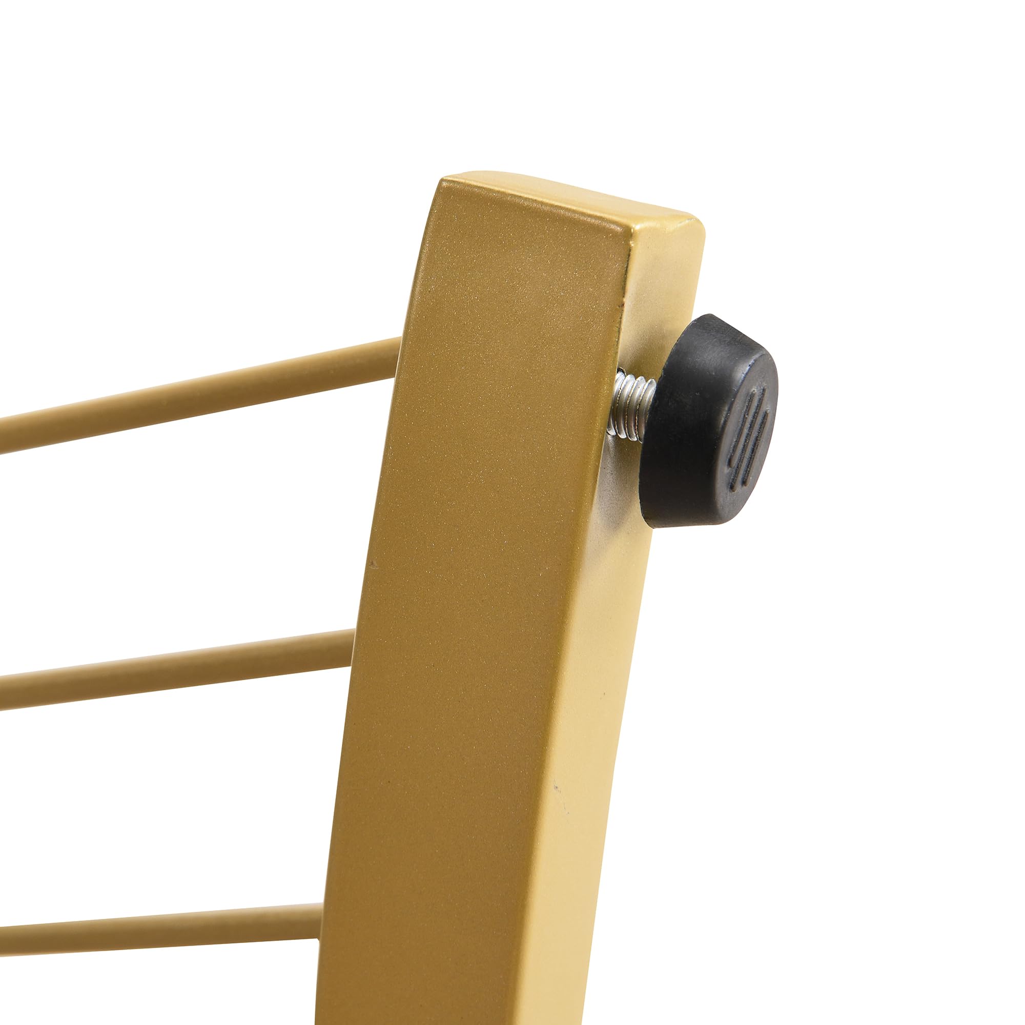 KAZZIO Elegante juego de 2 mesas de centro blancas en forma de nido, mesas redondas con aspecto de mármol brillante, 2 cajones, soporta hasta 30 kg, mesa de centro combinada de nido (blanco y dorado2)