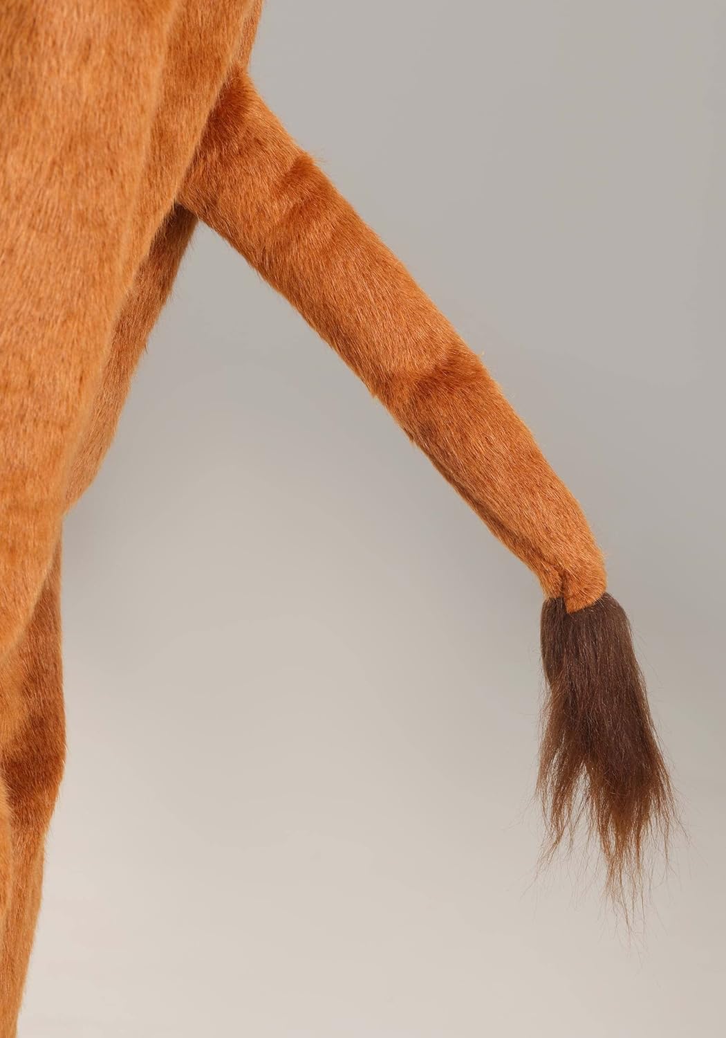 Adult Cartoon Lion Mouth Mover Mascot Costume - Jumpsuit, Mask, Mitts, Slippers, Officially Licensed