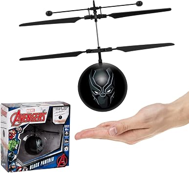 Marvel Black Panther Motion Sensing Flying Ball, USB Rechargeable, Ages 6+
