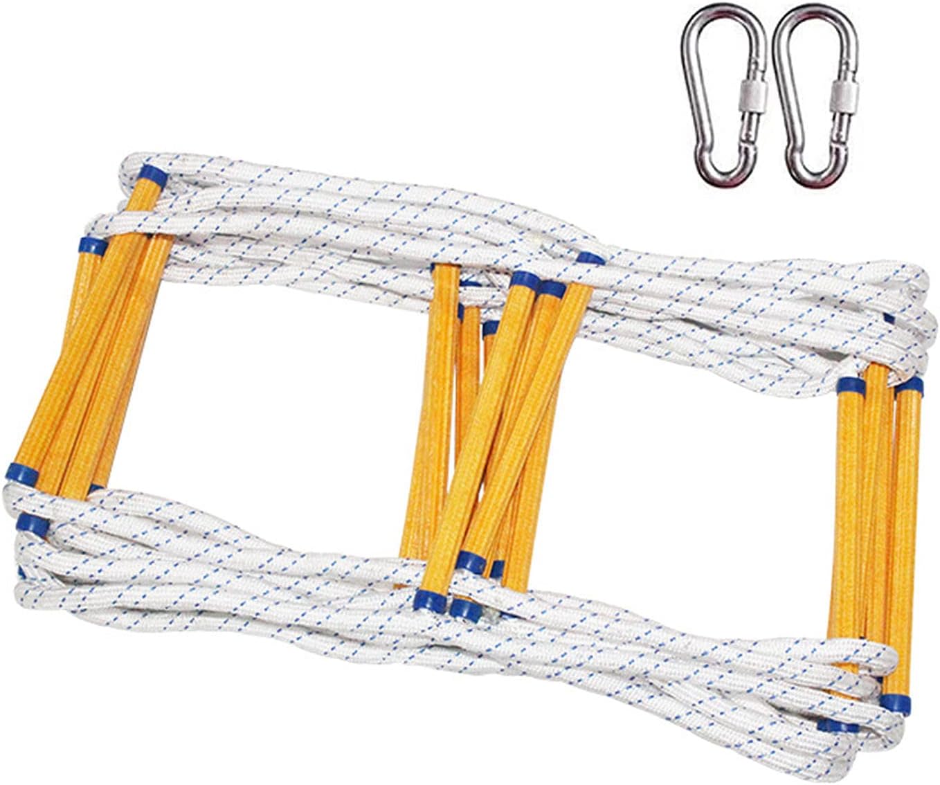 IFGSEQQQQ 火災避難はしご 緊急脱出ロープはしご 安全はしご ホーム