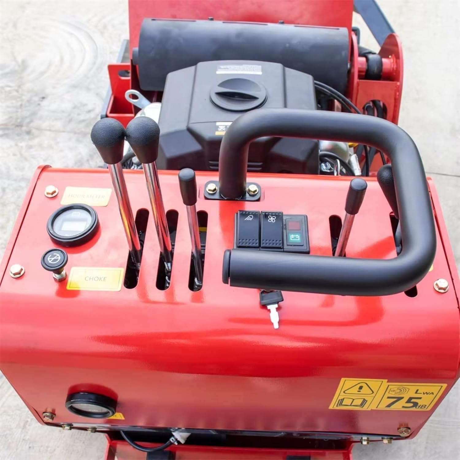 Walk-Behind Mini Trencher Crawler Skid Steer Ditching Machine for Landscaping Farm Drainage Cable Installation High Efficiency Narrow Trench Digging