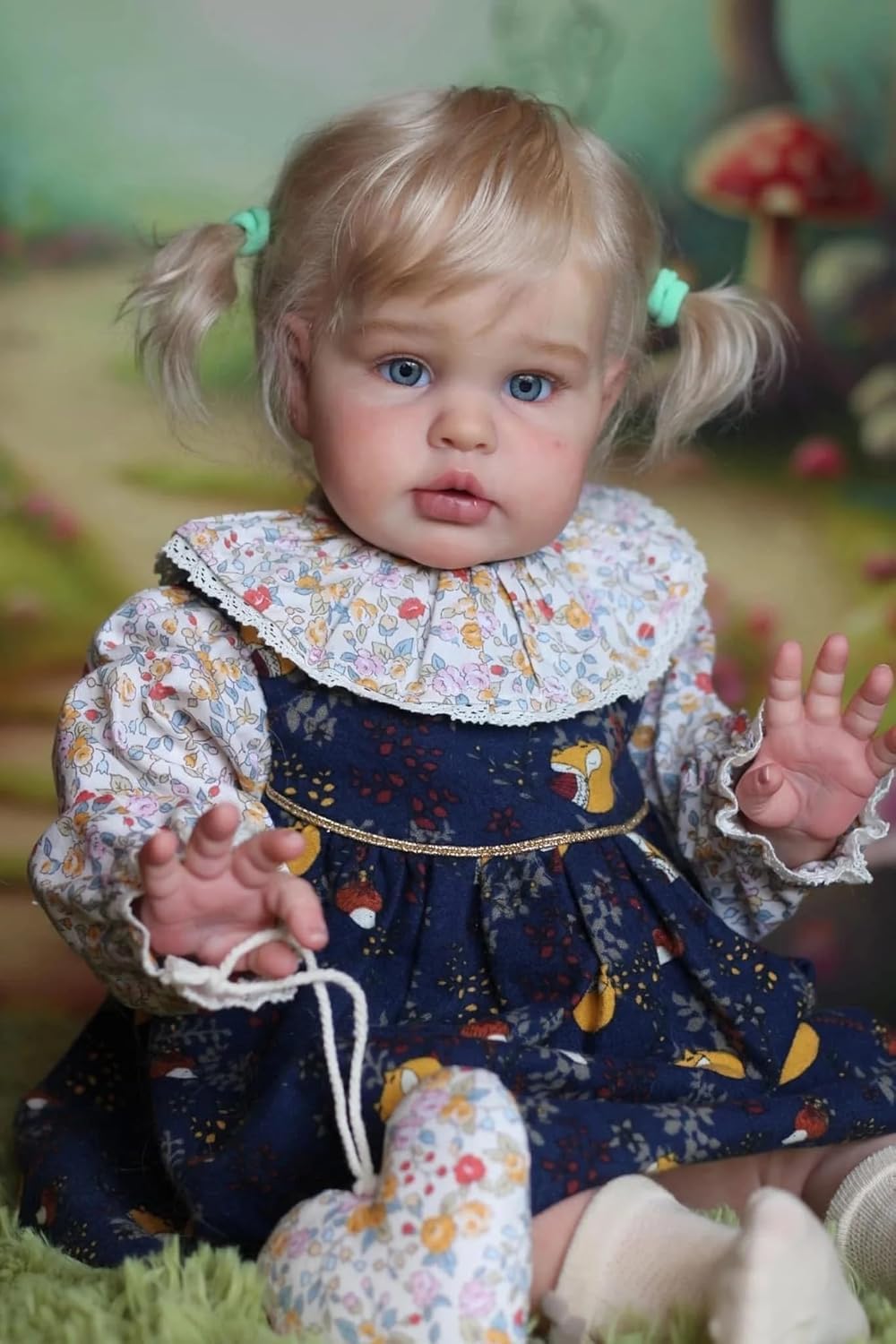 Anano 24" Realistic Reborn Baby Doll Girl - Looks Like A Real Newborn Infant - Lifelike Silicone Baby For Collectors & Parents - Image 2