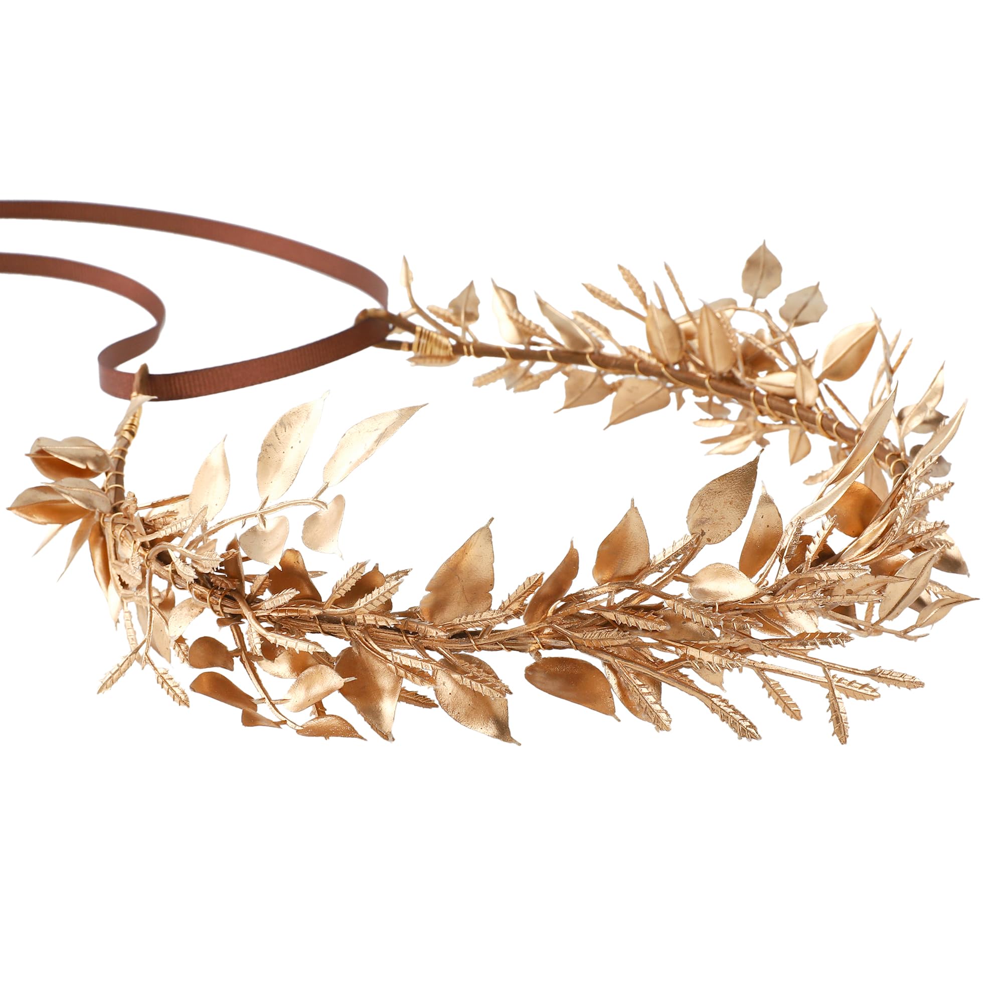 Amazon.com : KorViSHOW Gold Leaf Headpiece Greek Goddess 