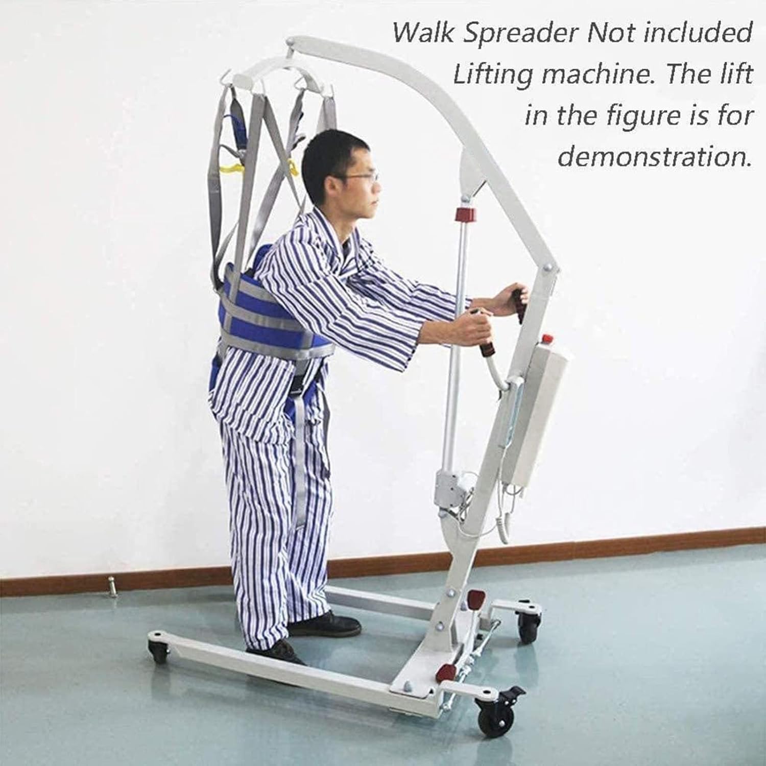DaoGeSir Arnés De Elevación para Inodoro, Paciente Honda Levantador Grúa Ayudas para Caminar De Pie Cinturón De Transferencia De Pacientes Entrenador Marcha De Rehabilitación para Ancianos (Size : L)
