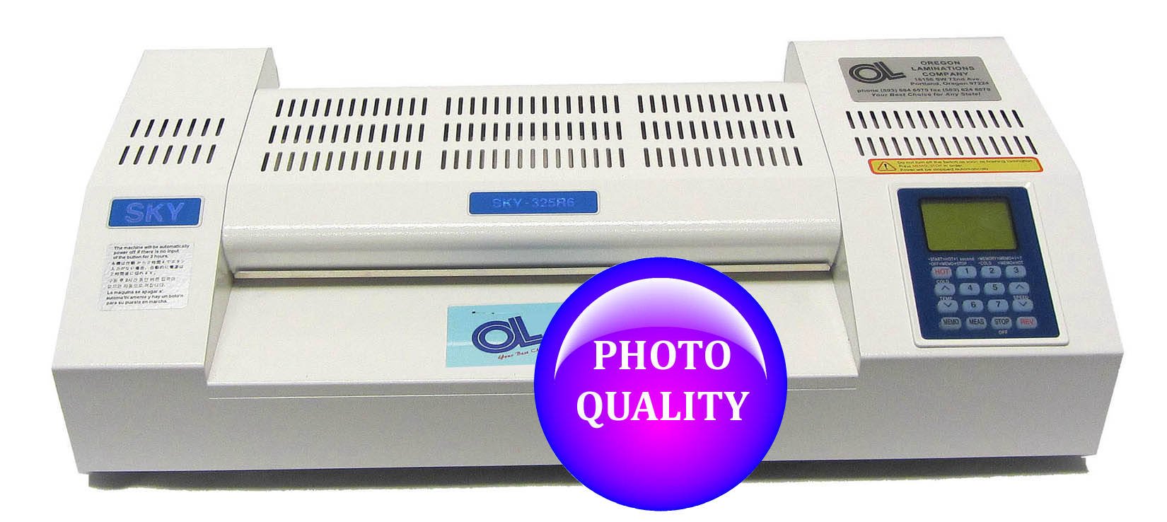 Amazon.com : Sky Model 325R6 Photo Quality Pouch Laminator, 12.8
