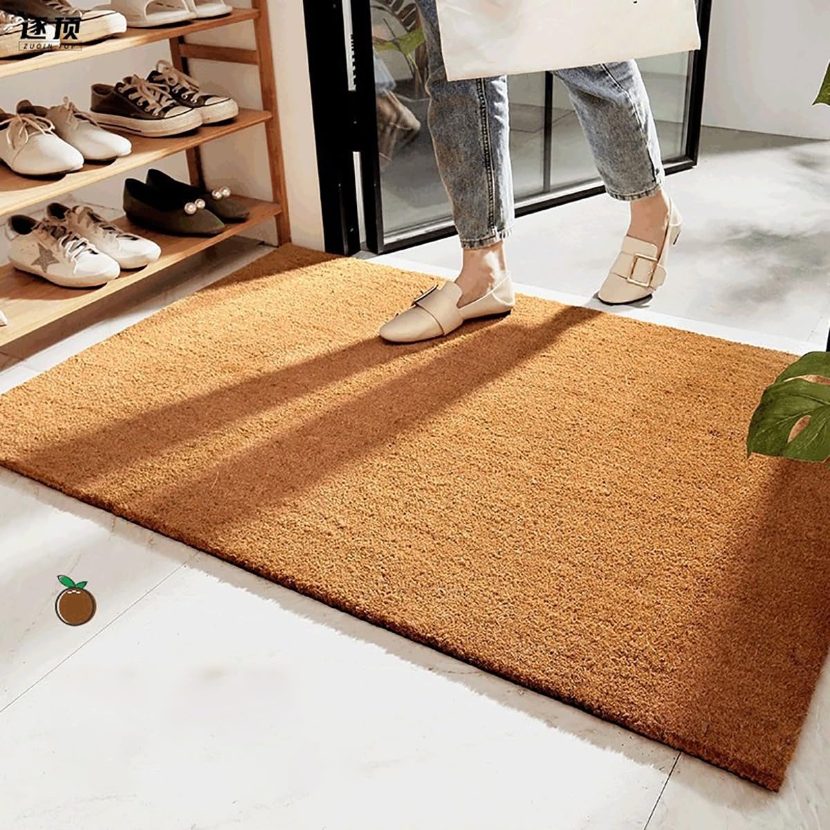 Comart, Capitolio - Felpudo De Fibra De Coco Y Goma, Para Exterior