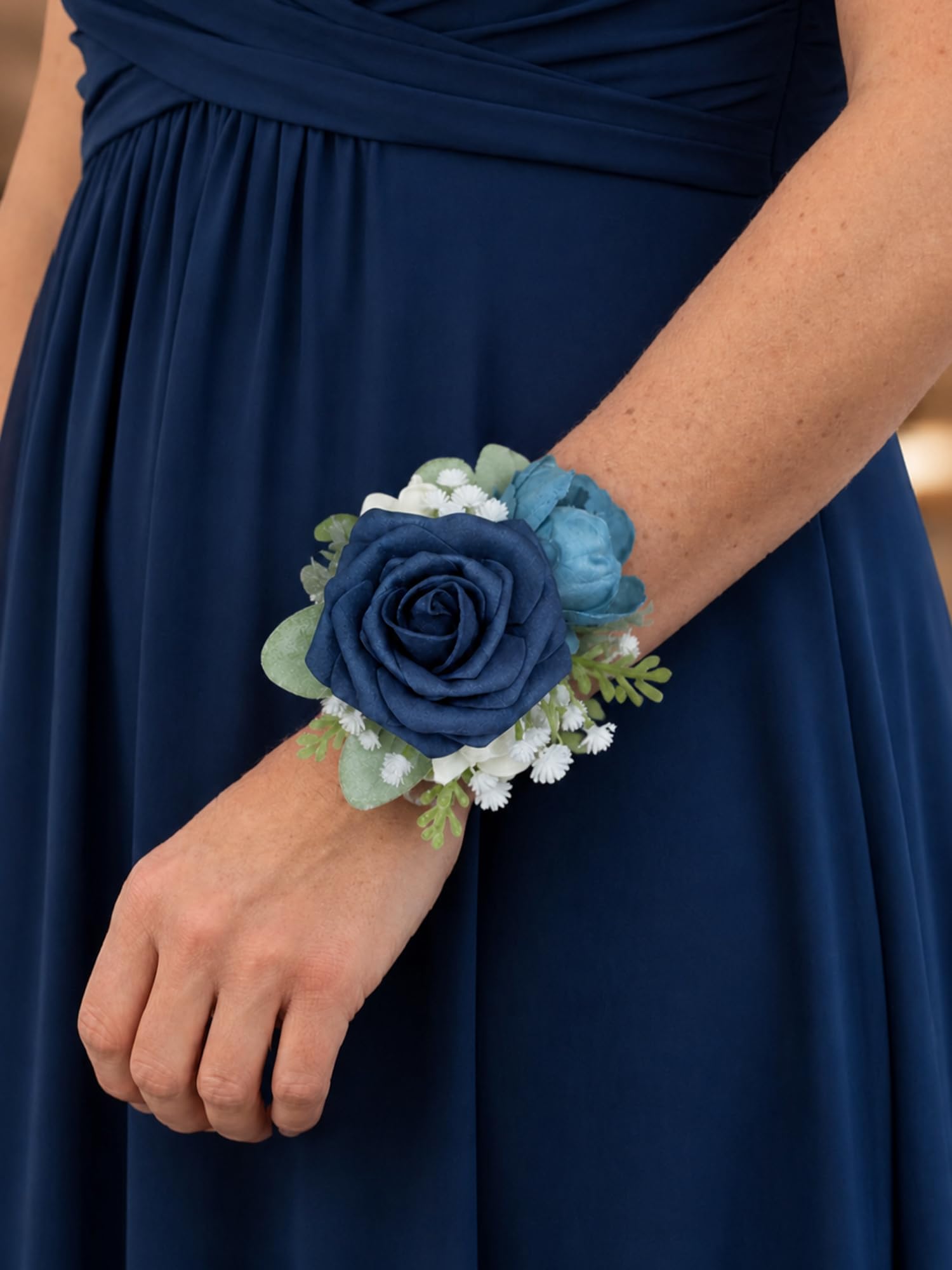 corsage for a navy blue dress Rinlong 2Pcs Wrist Wedding, Prom, Homecoming Size:dress size pants : 50 TOP 10 BEST Cheap urbedgess23 6 in length