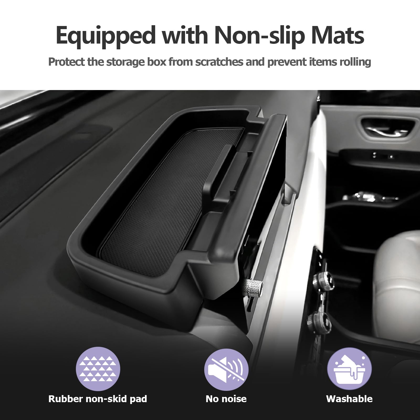 CDEFG Compatible With MG4 MG 4 2024 2023 2022 Centre Armrest Armrest Lid Cover Scratch Protection Centre Console Faux Leather Armrest Box Cover Car MG4 EV Accessories (Orange