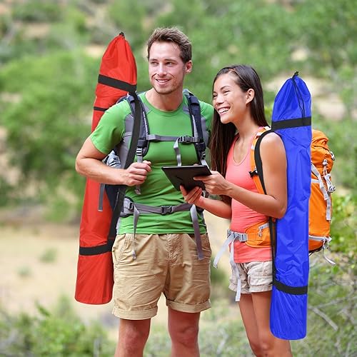 Miniatura 6 de Huhumy 4 bolsas plegables extragrandes para sillas de campamento, bolsa de repuesto de 48 x 11 pulgadas, bolsa protectora para silla de transporte