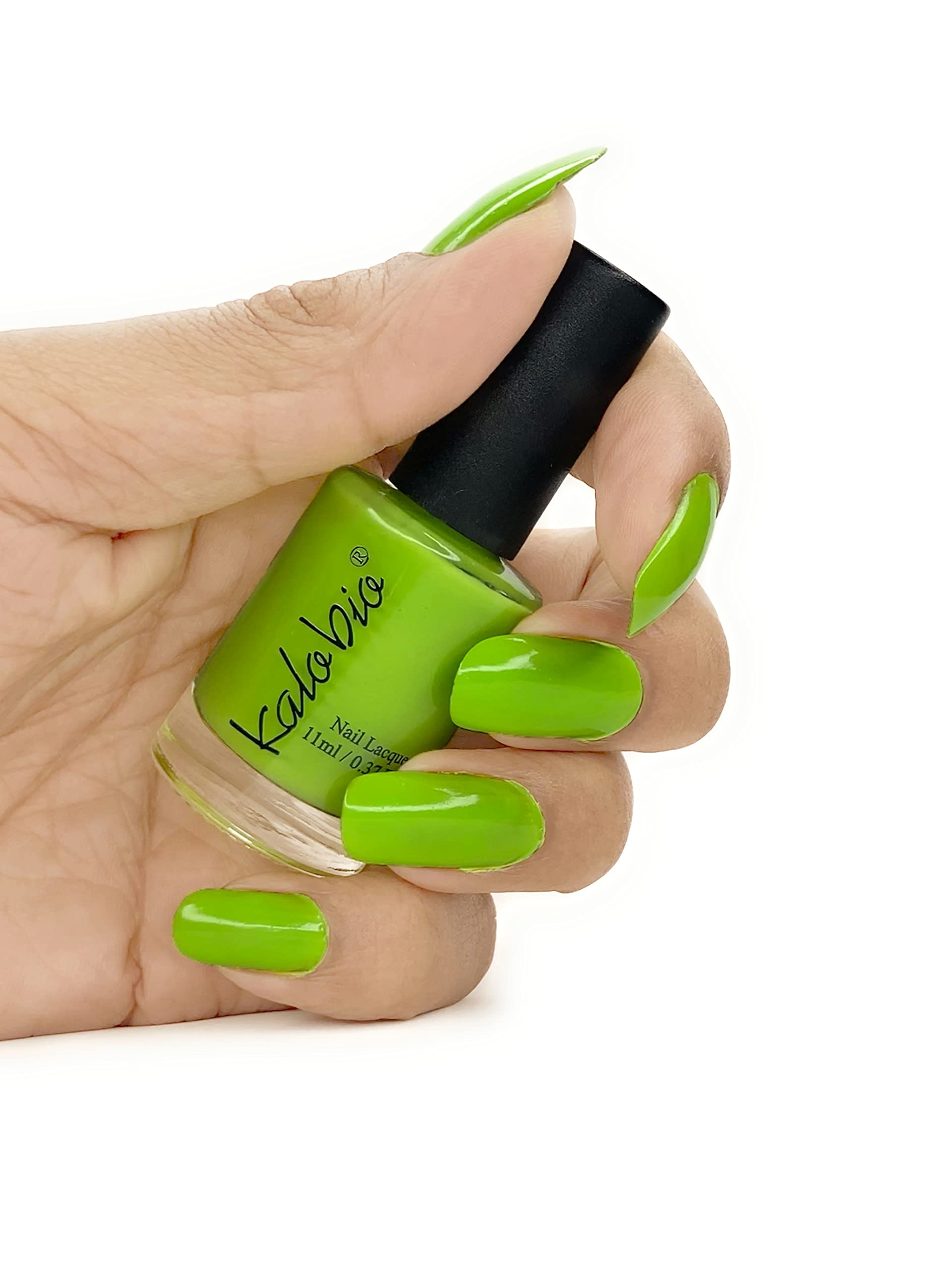 KALOBIO Pastel Nail Enamel - Kelly Green KPS09-picture-43