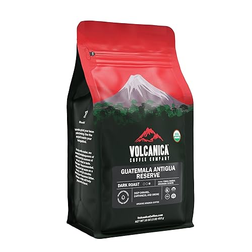 Miniatura 17 de Café mexicano, tostado oscuro, molido, orgánico USDA, reserva, tostado fresco, Kosher, 16 onzas