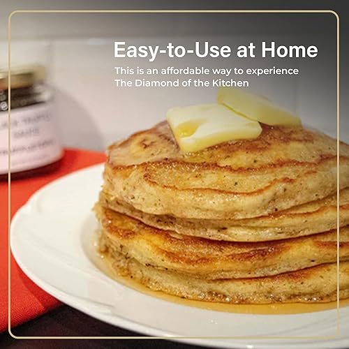 Vista 25 de Truffletopia I Salsa de trufa negra I con trufas negras naturales reales, cobertura versátil o condimento para condimentar, cocinar y hornear, sin