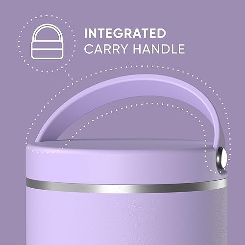 Miniatura 51 de Hydrapeak - Termo de acero inoxidable de 32 oz, aislamiento al vacío, comida caliente y fría, boca ancha, a prueba de fugas, para adultos y niños