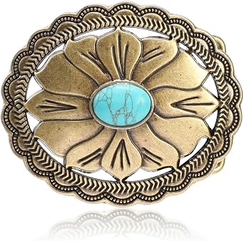 Belt Buckle Men Native American Western Cowboy Belt Buckle Rodeo Novelty Western Gift for Cowboy Cowgirl