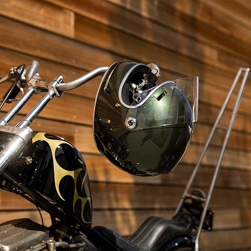 Miniatura 6 de Biltwell Gringo SV ECE R22.06 - Casco de moto Metálico Verde Sierra