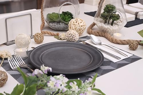 Miniatura 5 de Toallas de invitados desechables como lino  Servilletas de baño  Servilletas de boda  Toallas desechables de lino premium para invitados (blanco,