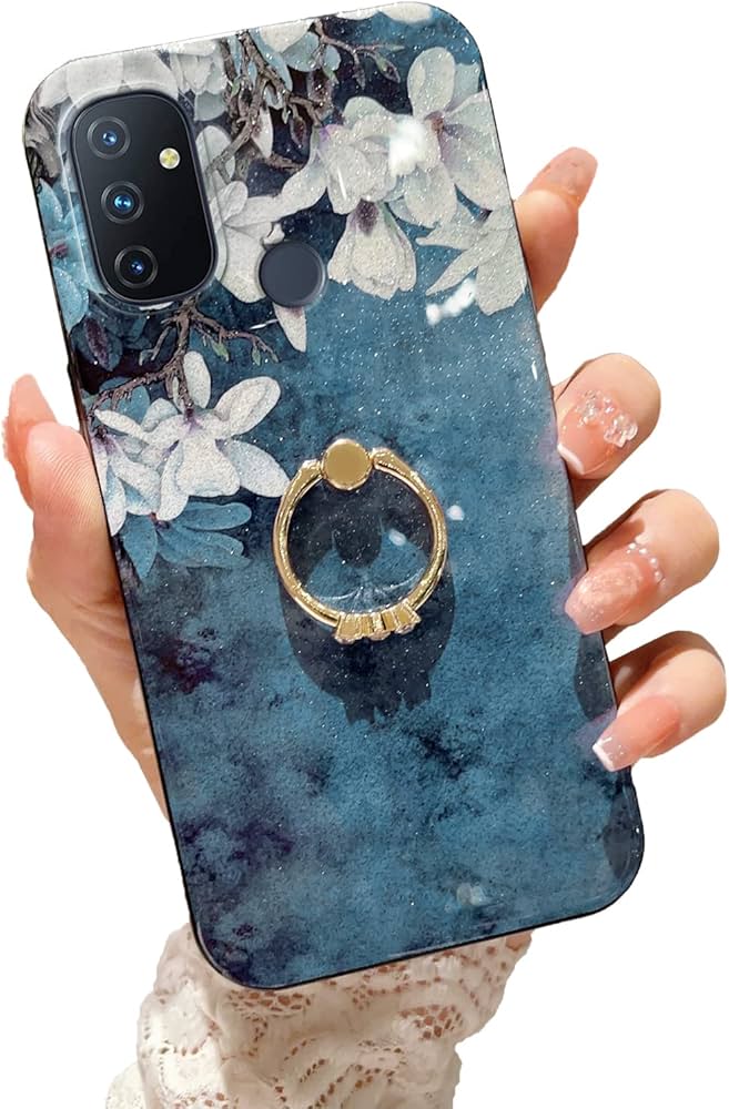Flower Case Design for Oneplus Nord N100 Women Girls Cute Floral