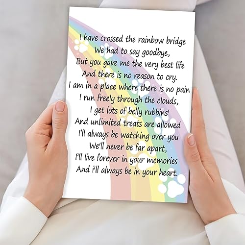 Miniatura 6 de Tarjeta de pérdida de perro para dueño de perro, tarjeta de condolencia de pérdida de mascotas para perro, tarjeta de felicitación de condolencia de