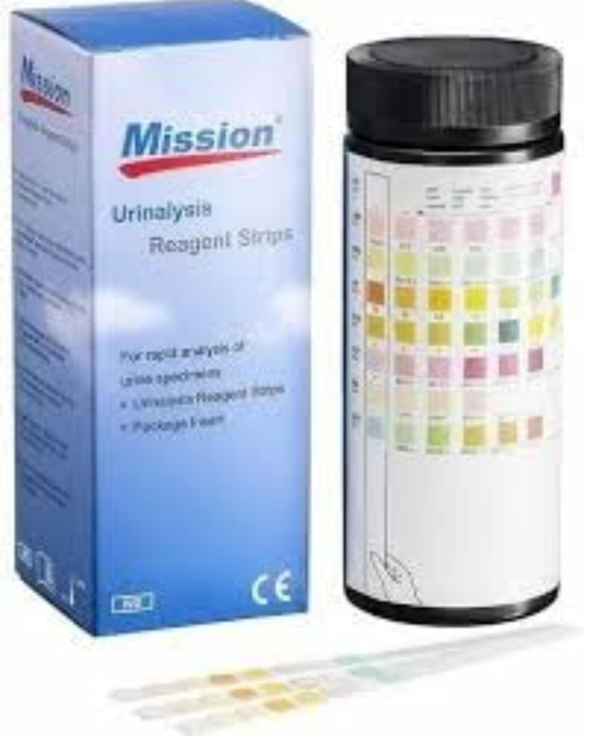 Mission Urine Test Strips, 10 Parameter, Pack of 100 Strips – For Laboratory Use (PACK OF 1-10P)-image-8