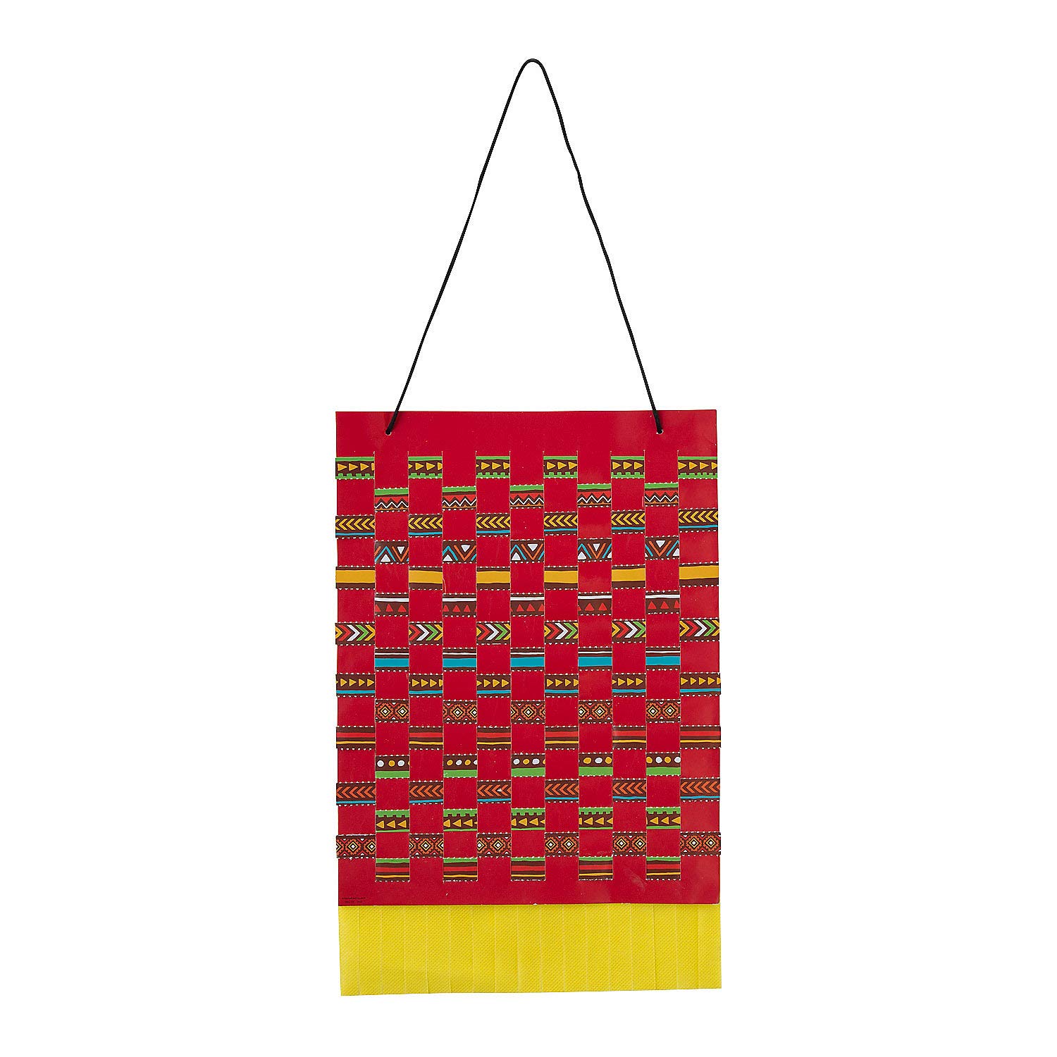 KENTE WEAVING MAT SIGN CK-12 - Craft Kits - 12 Pieces