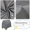 Kids Water Table Cover for Step2 Rain Showers Splash Pond Water Table, Waterproof Kids Sand and Water Table Toys Covers Heavy Duty Outdoor Toddlers Sand Table Cover (Grey)