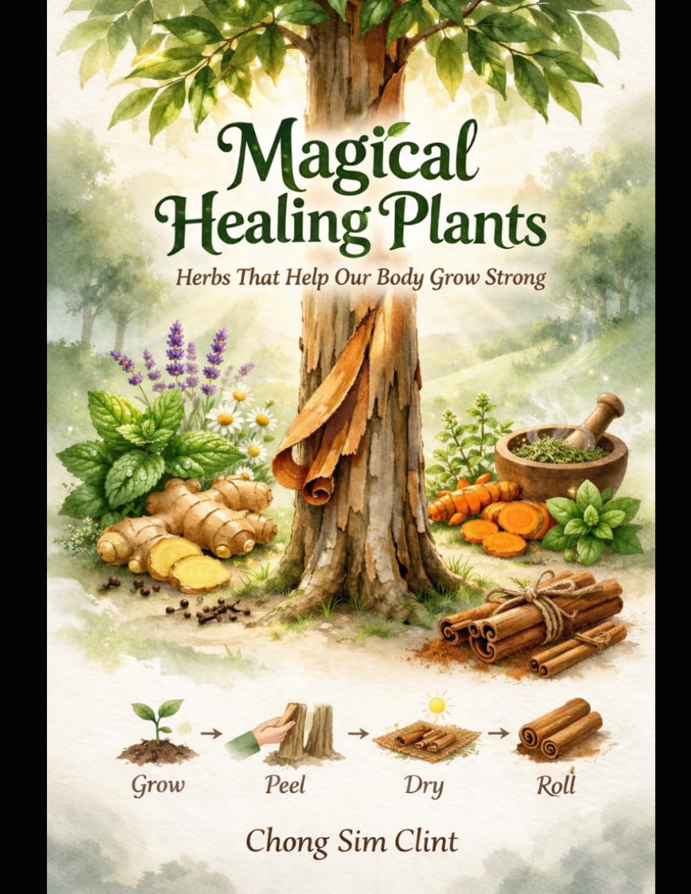 Magical Healing Plants: Herbs that Help Our Body Grow Strong