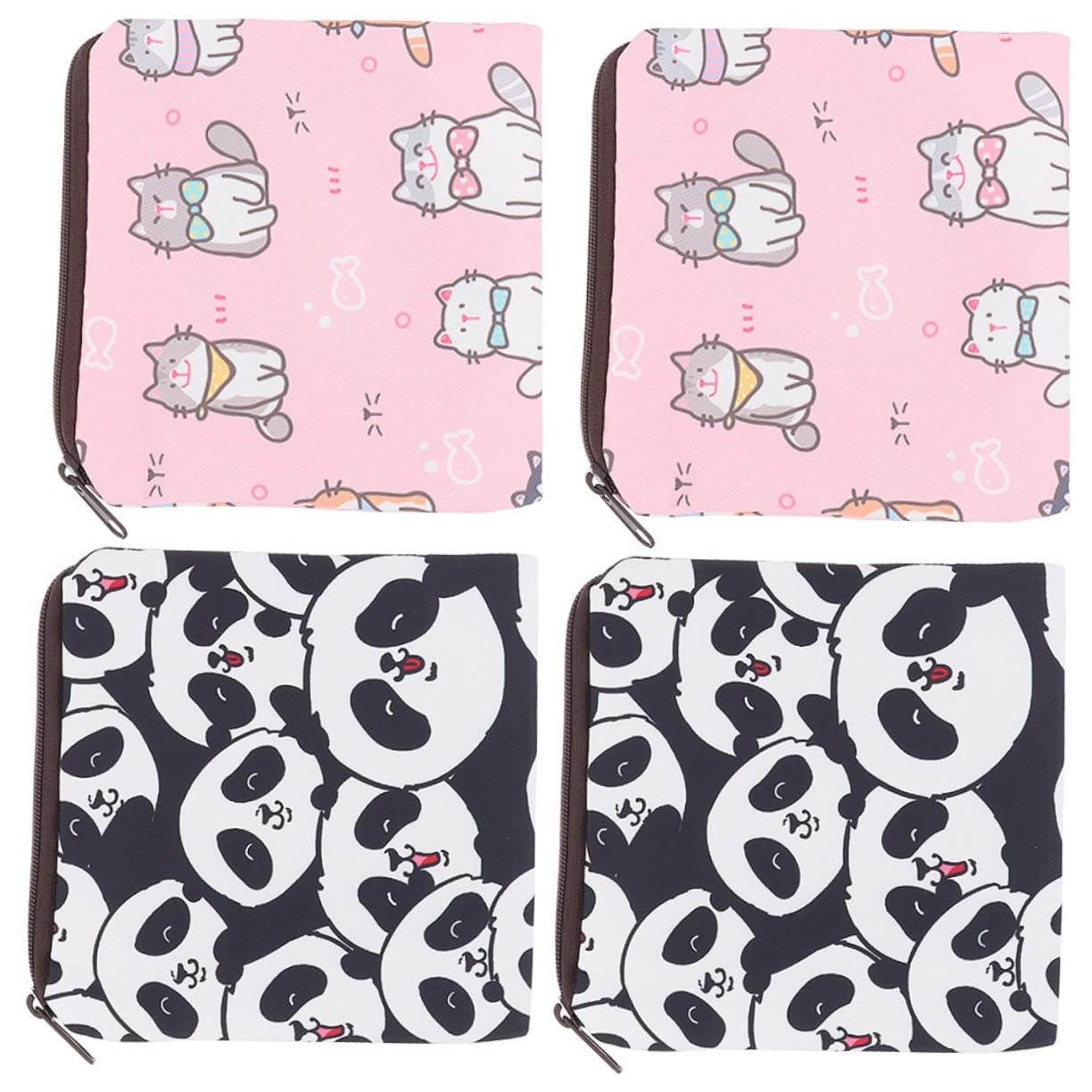 FOMIYES 16 Stk Aufbewahrungsbeutel Für Damenbinden Multifunktionale Kleine Tasche Halter Für Damenbinden Handtaschen-organizer Aufbewahrungstasche Für Menstruationspads Geldbörse Polyester