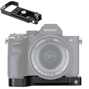camvate Handgrip Extender with ARRIロゼットfor Sony fs7カメラa7s a7rii a7s2?a7sii (ブラック蝶ネジ、2パック) n5ksbvb Amazon.com : Mirrorless Camera Hand Strap Grip for Sony A7CR