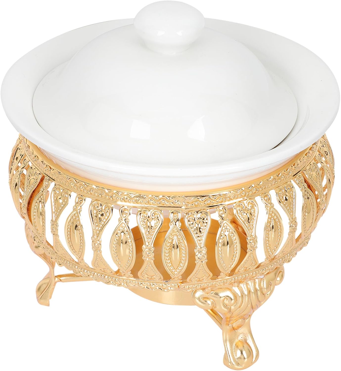 European Style Teapot Warmer Tea Brewing Stand Decorative Candle Holder