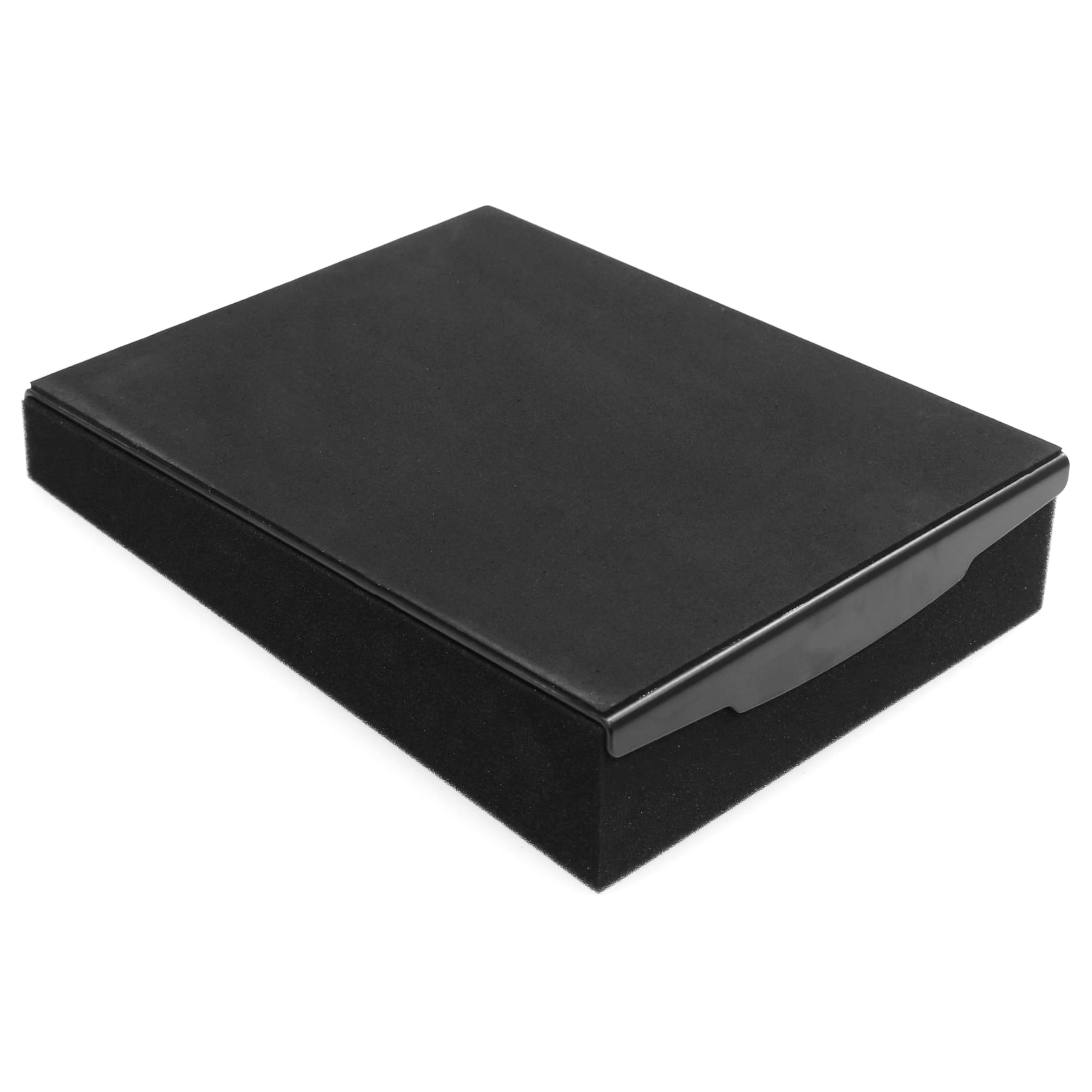 Plugger Monisoft 8 PRO Support d'Enceinte de Monitoring pour Enceintes jusqu'à 8", Mousse Haute Densité et Renfort Métal, Inclinaison Modulable, Isolation Acoustique Charge Max 15kg Dim : 263x330x72mm