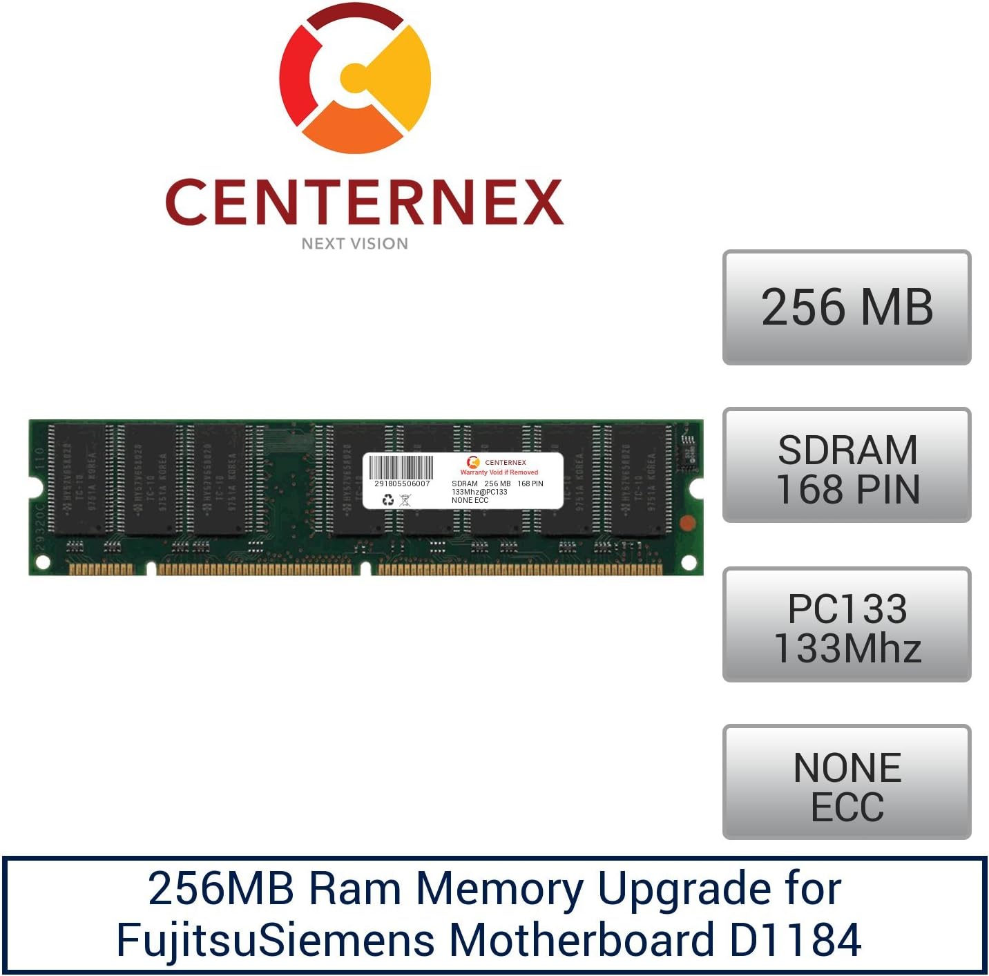 512MB PC133 SO-DIMM für Fujitsu Siemens Lifebook E6644 E6646 Speicher Ram