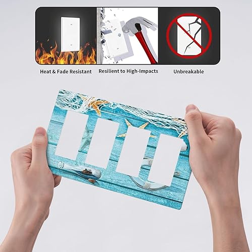 Vista 376 de Placa de pared con interruptor de luz de doble interruptor de pared para niños, diseño de dinosaurio, galaxia, espacio exterior, planeta, nebulosa