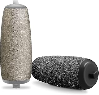 2 Pack Extra Roller Replacement Refill Rollers Fit for LINKEVAP Electric Callus Remover for Men&Women - Pedicure File Tools Foot Care (1 Fine Roller and 1 Coarse Roller)