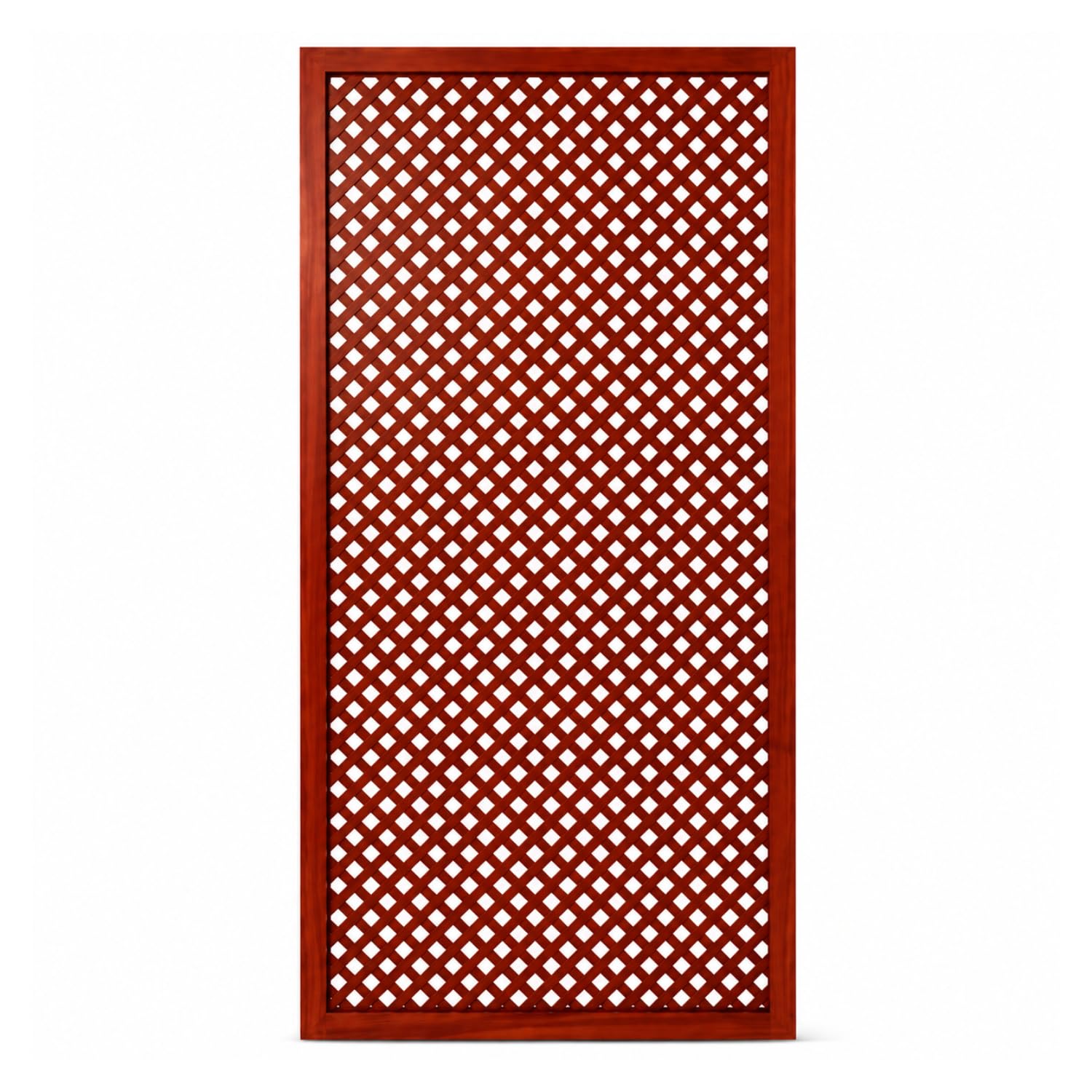 Traliccio Divisorio In Legno Di Pino Per Giardino Balcone E Terrazza Pannello Grigliato Per Piante Rampicanti Privacy Outdoor Design Decorativo 90 x 183 Cm Legno Scuro