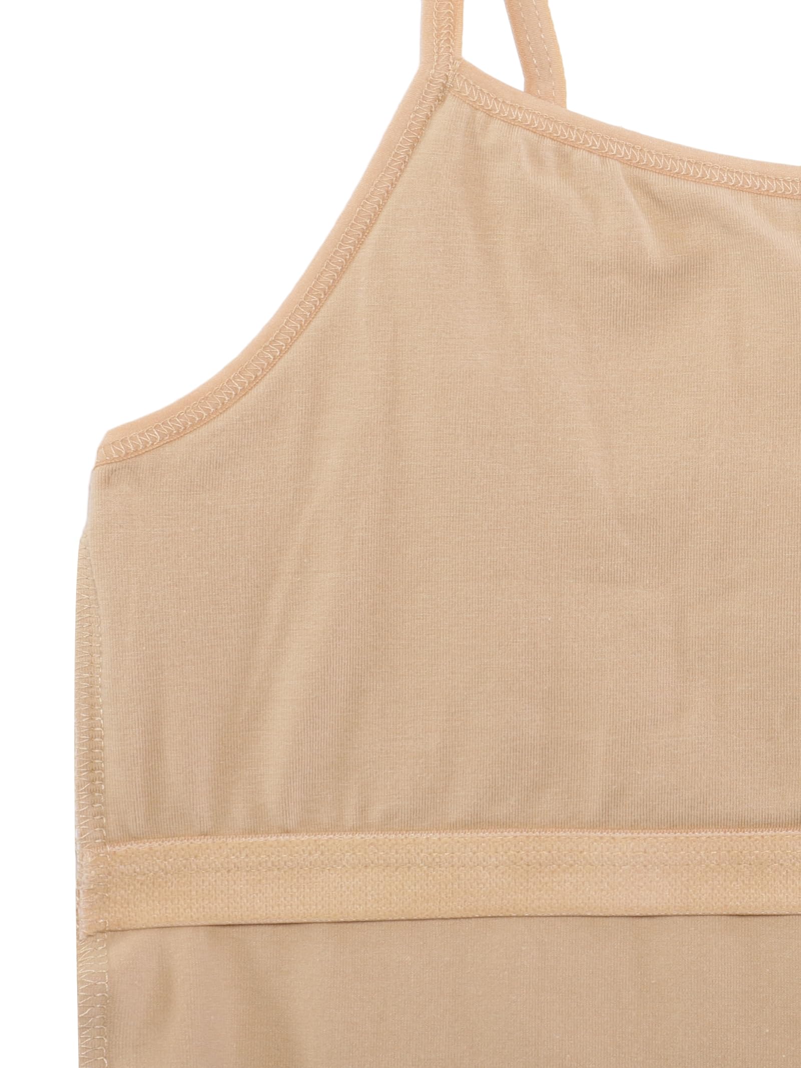 MAGICMOON Padded Camisole for Girls | Flat Padding | Beginners/Teenager Inner for Puberty Cami | Slip with Adjustable Straps (in, Age, 15 Years, 16 Years, Regular, Beige) 4