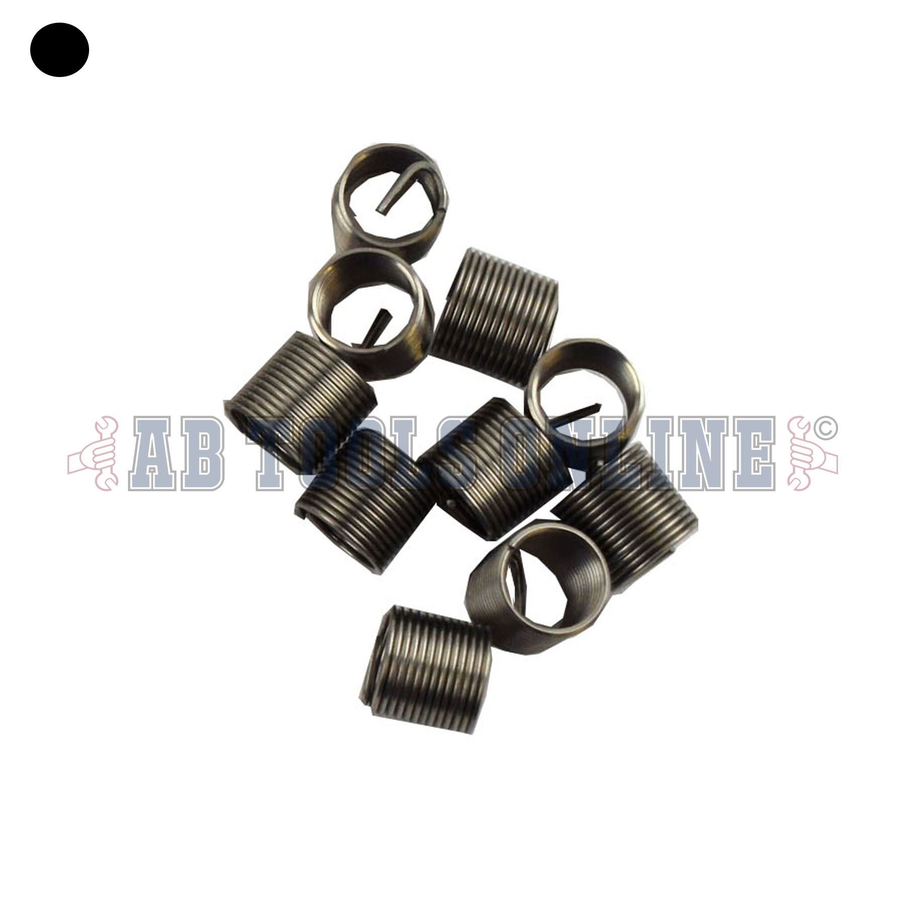 AB Tools-Unithread 3/8" x 26 BSC de Rosca Helicoil Kit Cortador de reparación de roscas dañadas 14PC Kit