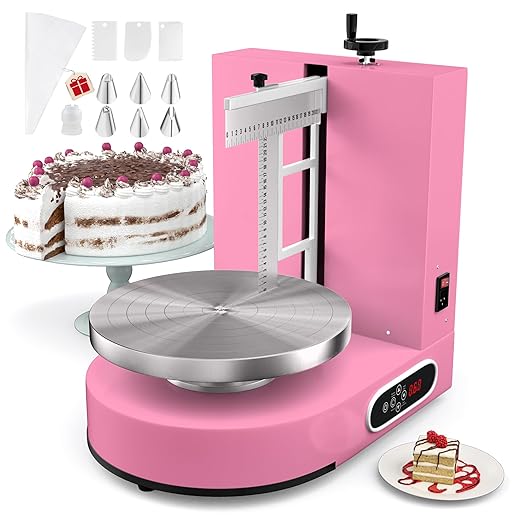 PYY Cake Decorating Machine - 4-12 Inch Automatic Cream Spreading