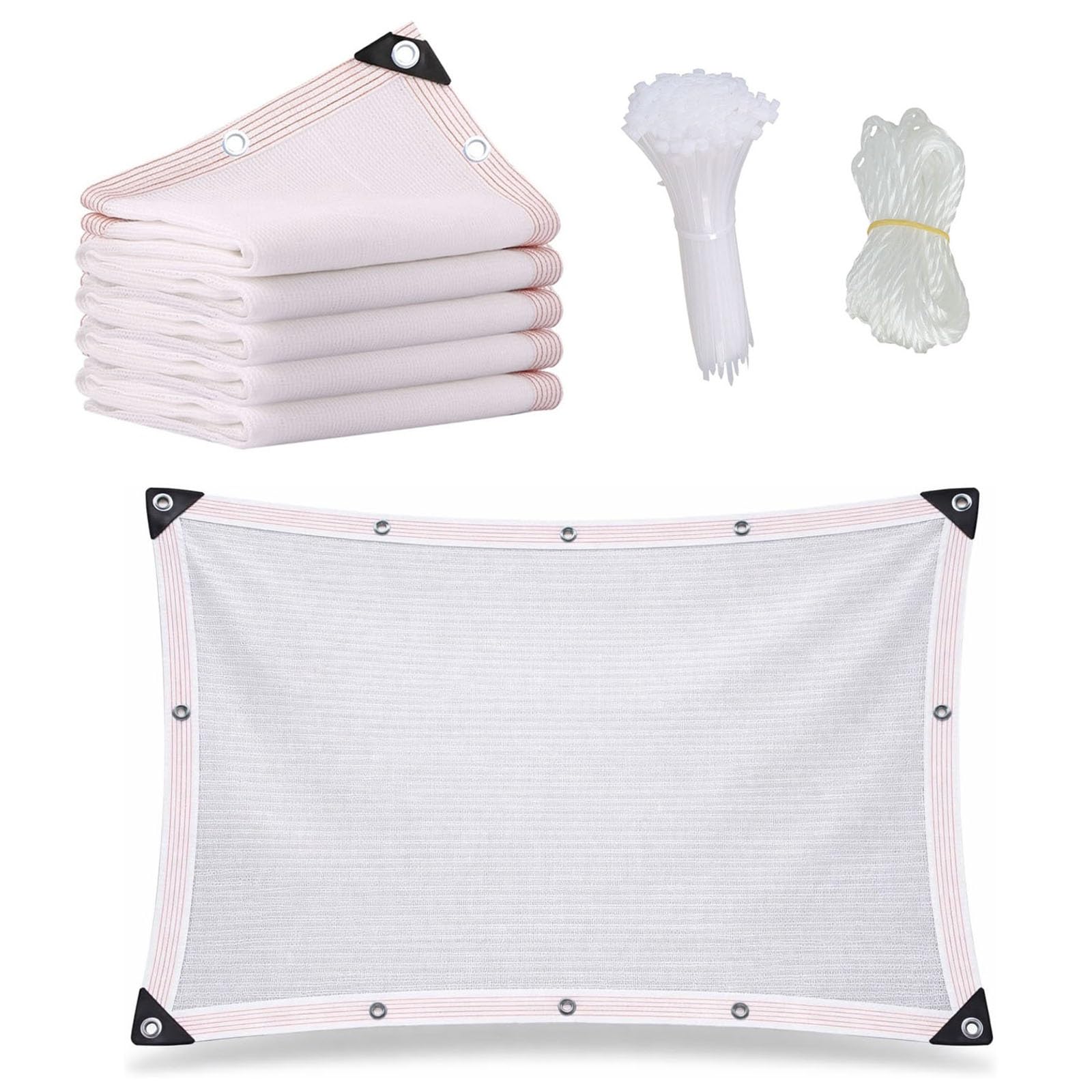 Malla transpirable resistente a los rayos UV para proteger plantas del sol