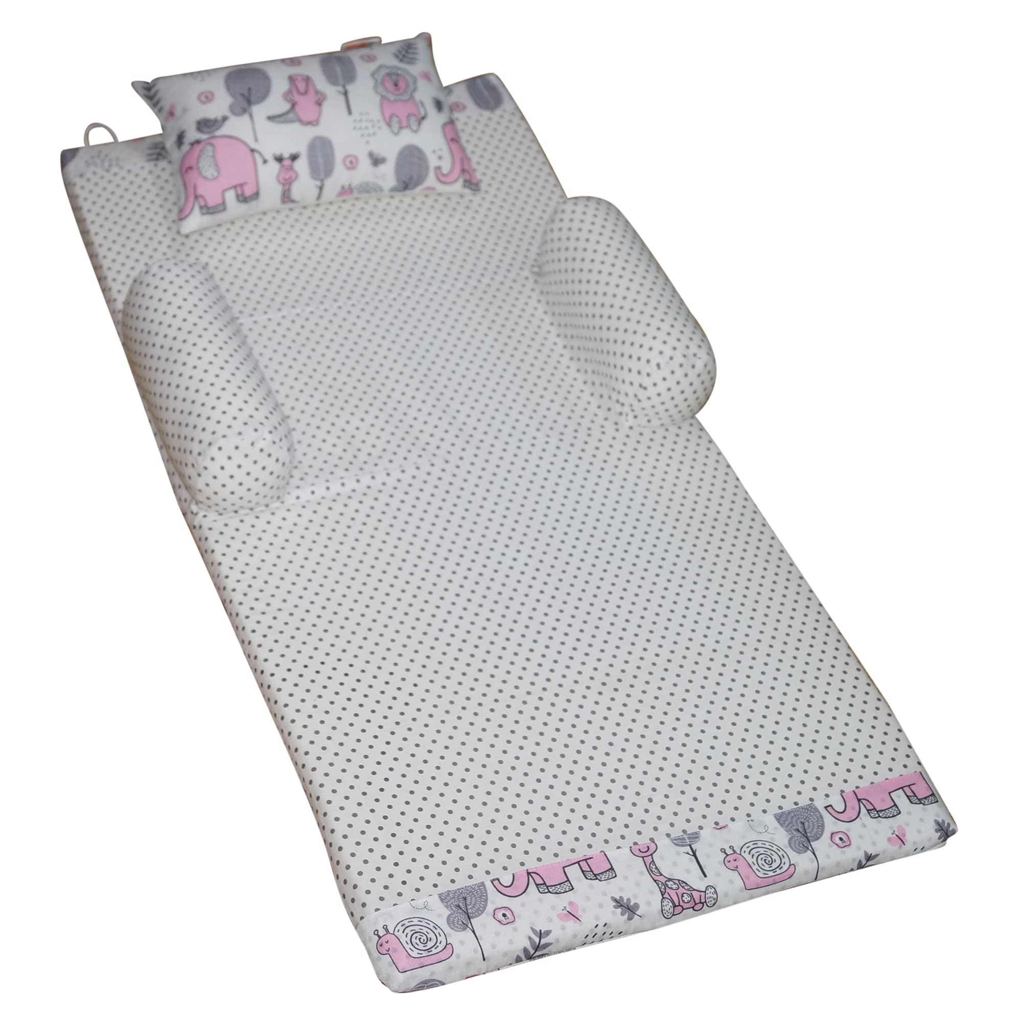 Oscar Home Baby Bedding Set/Bed in a Bag, Travel Time Foldable Sleeping Bag for Babies and Toddlers, Design Elephant - Image 5 thumbnail