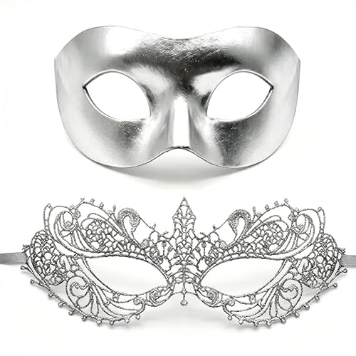 Masquerade Mask for Women, Lace Eye Mask for Couples, Venetian