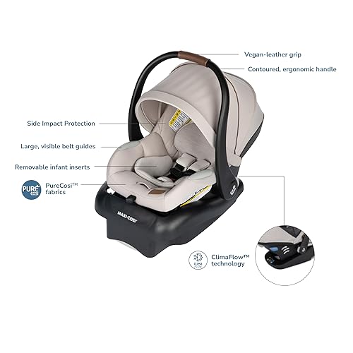 Miniatura 2 de Maxi-Cosi Mico Luxe Asiento infantil para automóvil, New Hope Tan