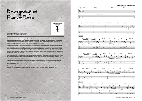 Amazon | The Jamiroquai Bass Book – Volume 1 (Bass Guitar TAB