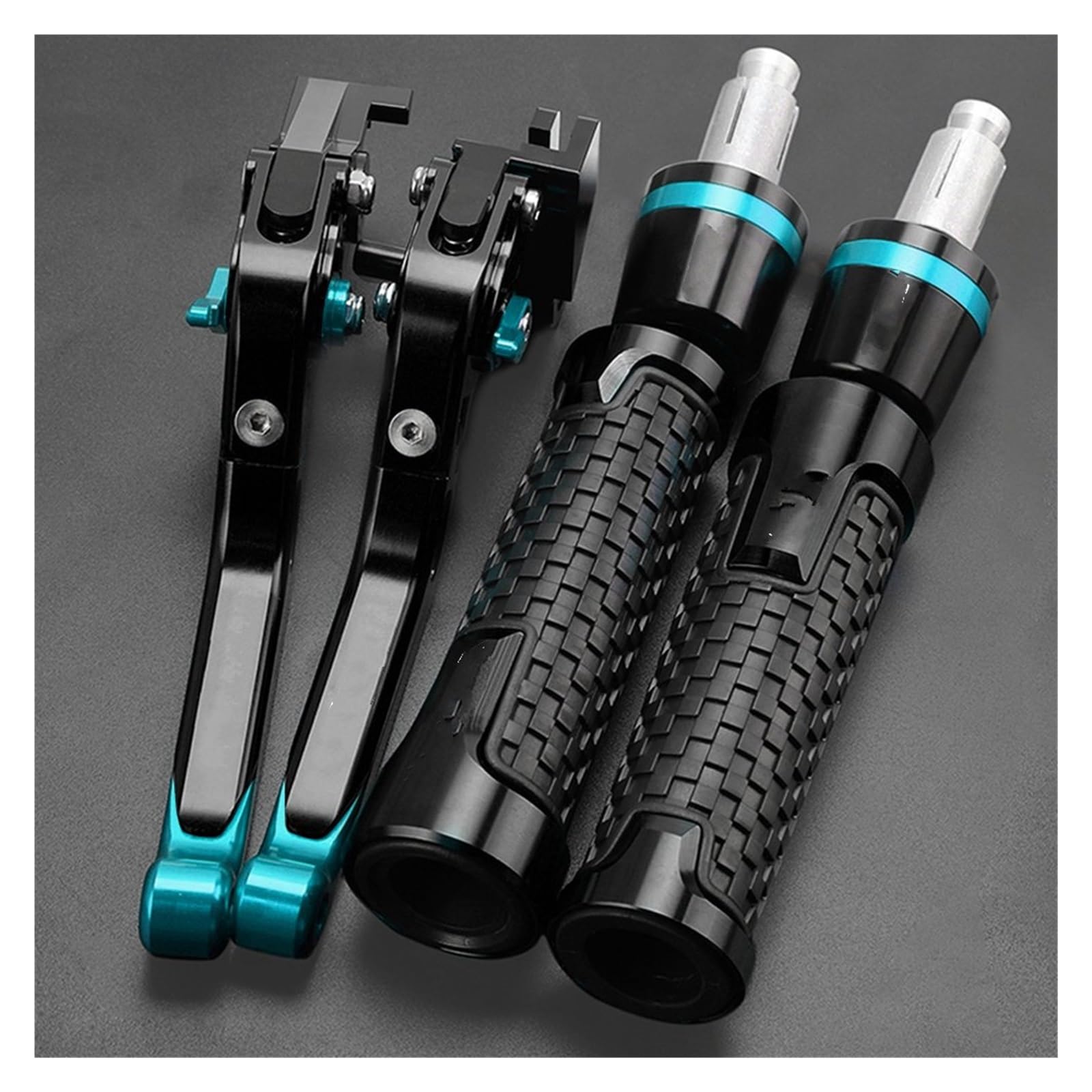 Pbqenxb Break and Clutch Levers for CFMOTO 300NK NK300 300 NK ABS 2017-2024 Brake Clutch Levers Handle Bar Grips Ends