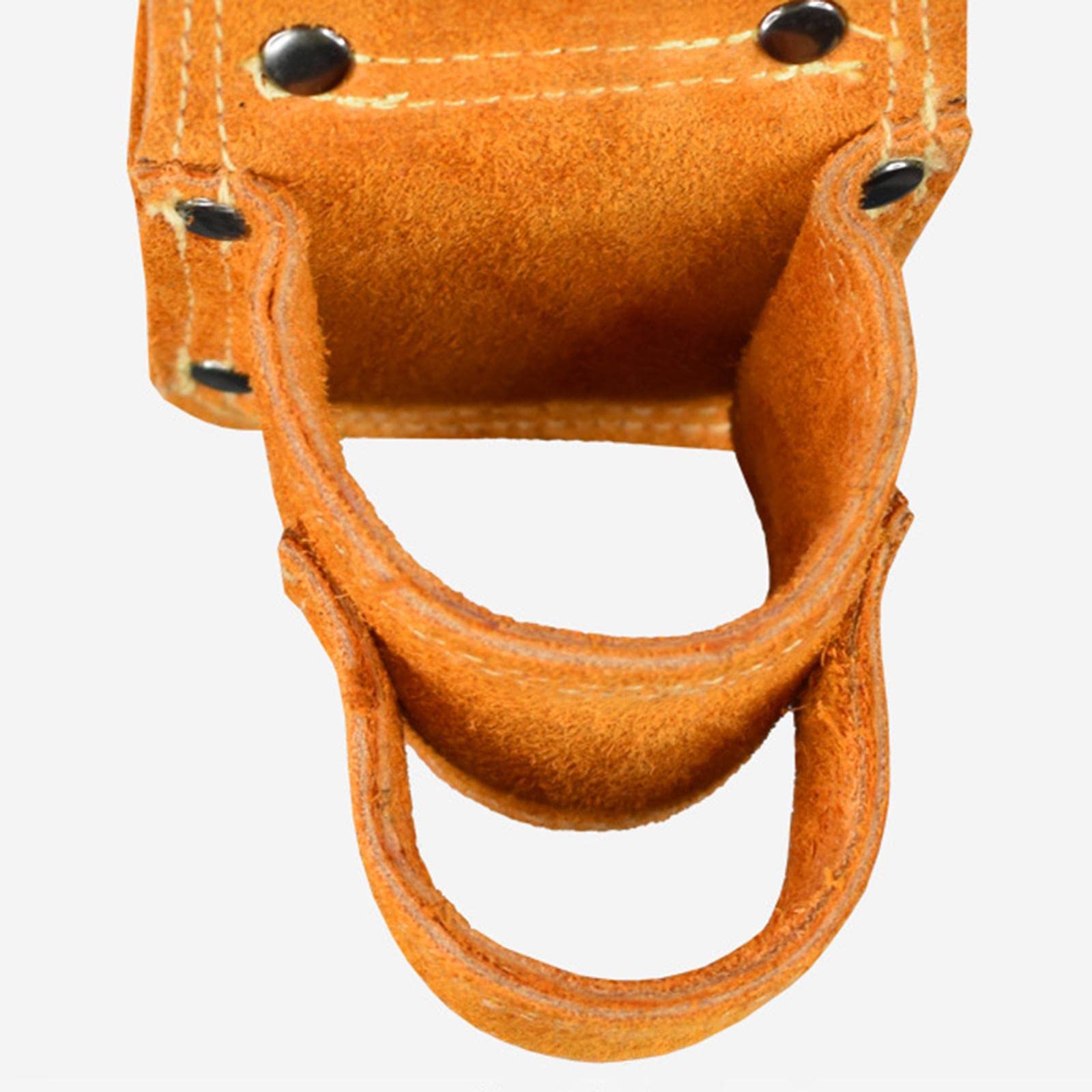 PU Leather Axe Belt Loop Organizer Kieszeń do Rzemiosła Stolarzy Stolarki Jeden otwór 16x7 cm