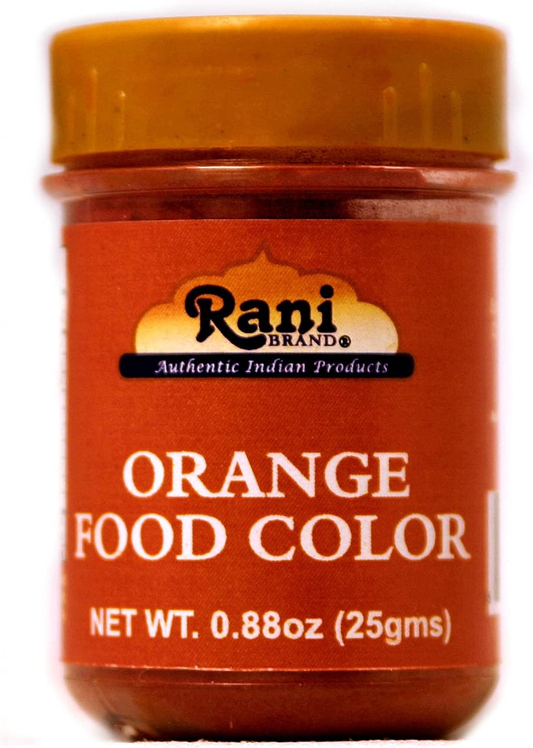 Rani Orange Food Color Indian 25gm (0.88oz) ~ Vegan
