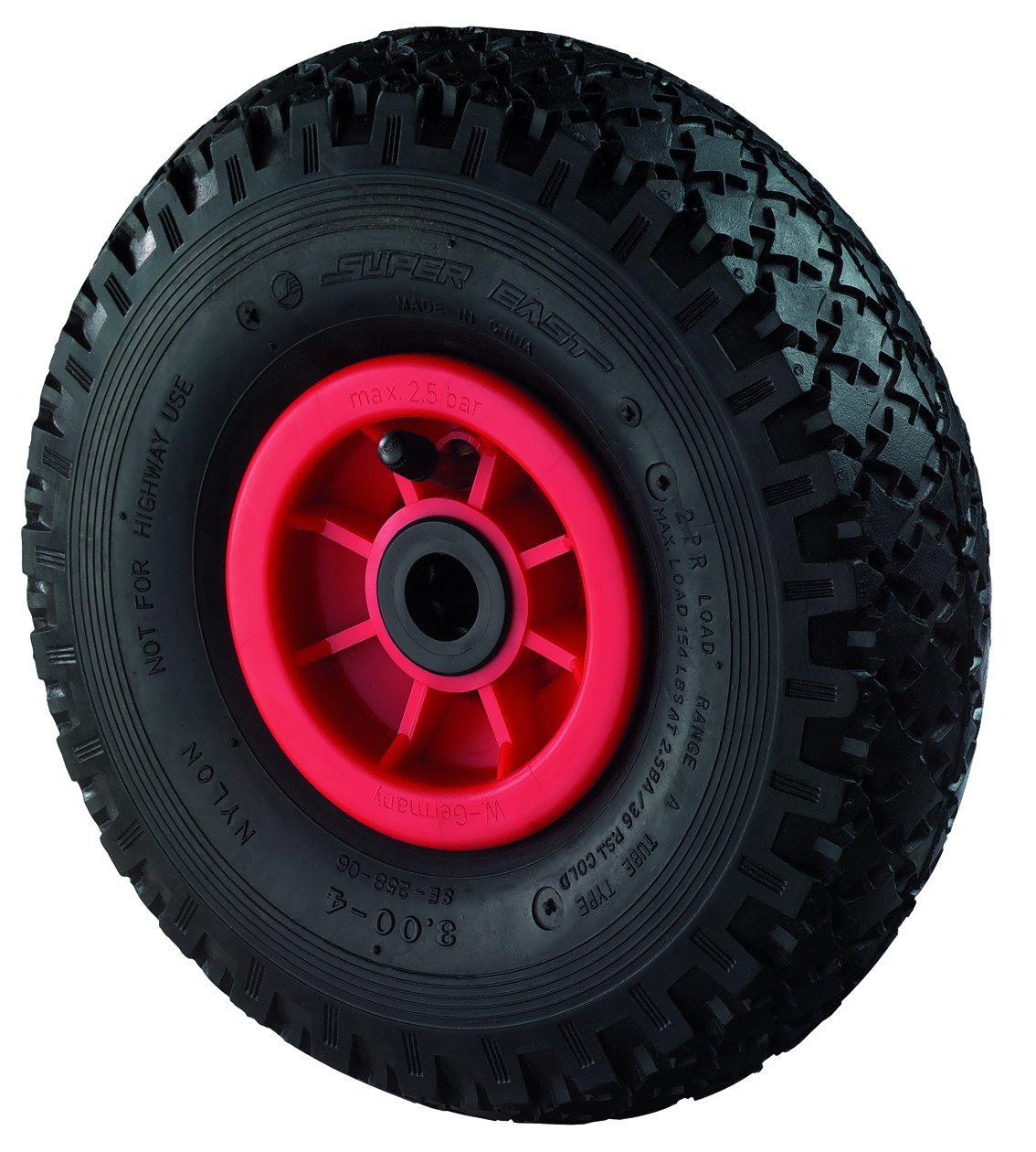 BS Roll Groove Profile, Pneumatic Wheel Body Plastic Roller Bearing, 400 mm, d15.400