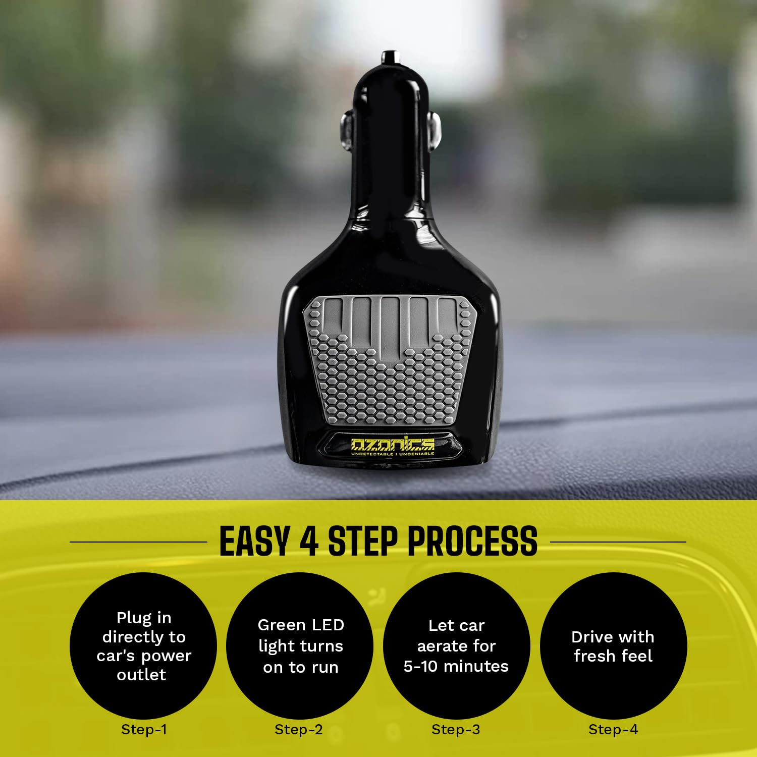 Amazon.com: Ozonics Micro3 Ozone Generator for Cars | Portable Car
