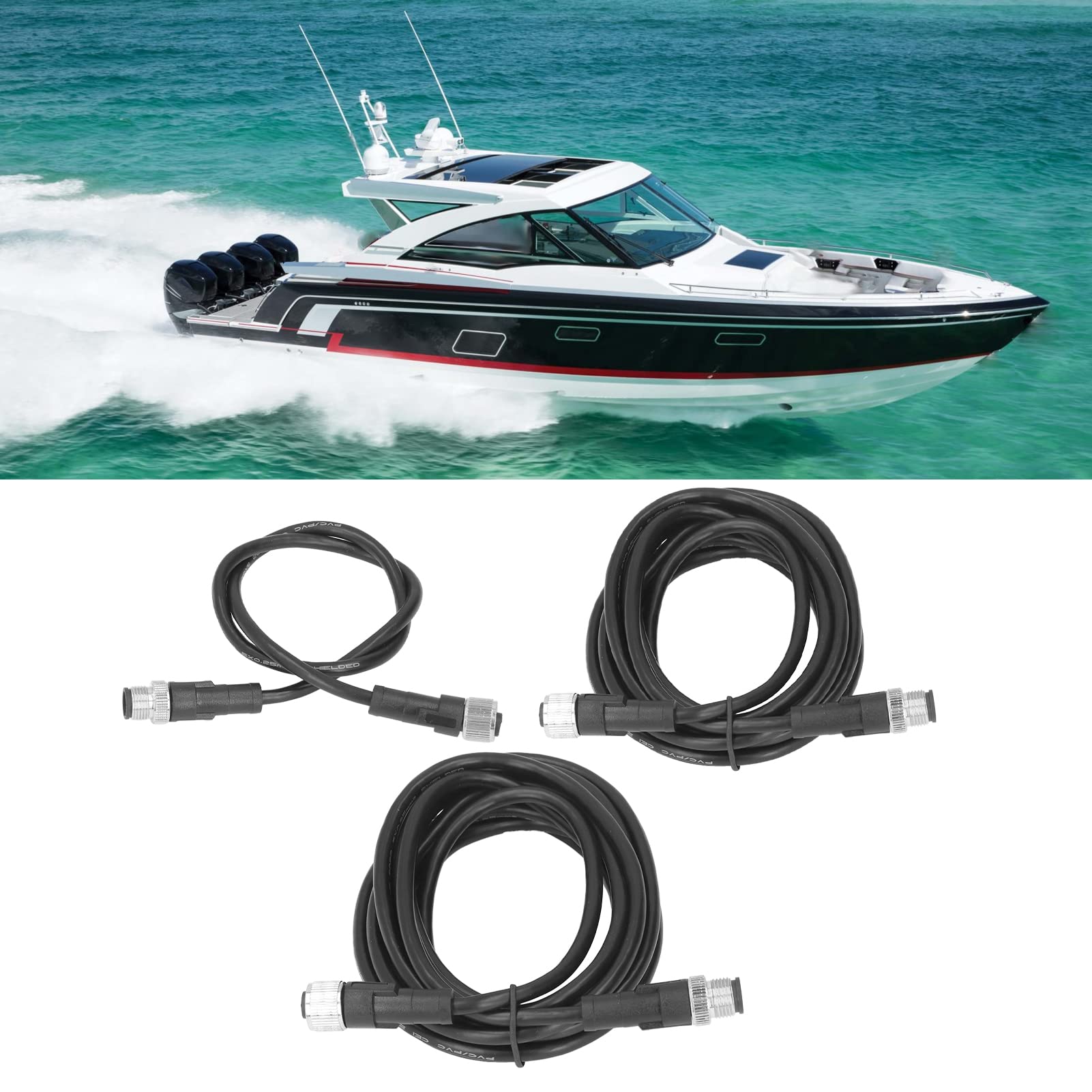 Cable troncal marino NMEA 2000 4M para Garmin Lowrance Simrad Navico