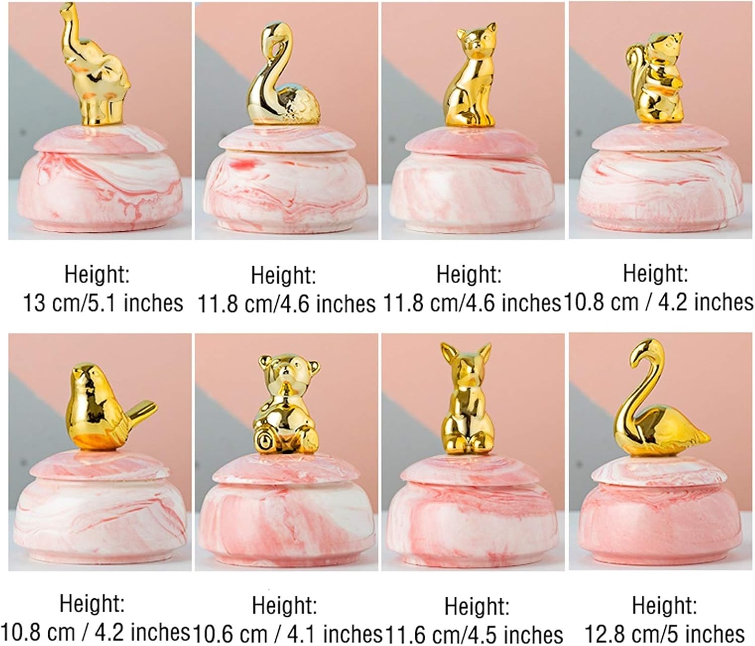 Sugar Bowl Ceramic Sugar Bowl with Lid Airtight Jar Storage Jar Household Coffee Storage Jar Dried Fruit Candy Jar Exquisite Shape Sugar Bowls Candy jar (Color : D)